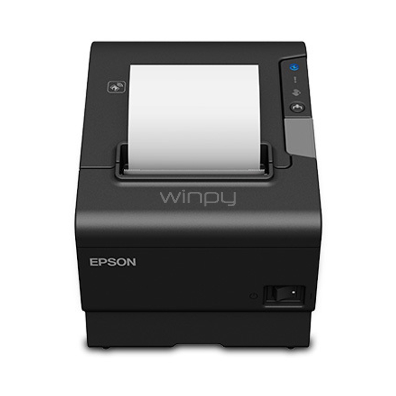 Impresora Térmica Epson TM-T88VI (180x180dpi, 350mm/sec, Ethernet/Bluetooth/USB, Negro)
