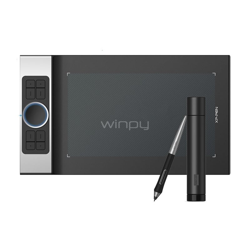 Tableta Digitalizadora XP-Pen Deco Pro Medium (Lápiz, Negro)