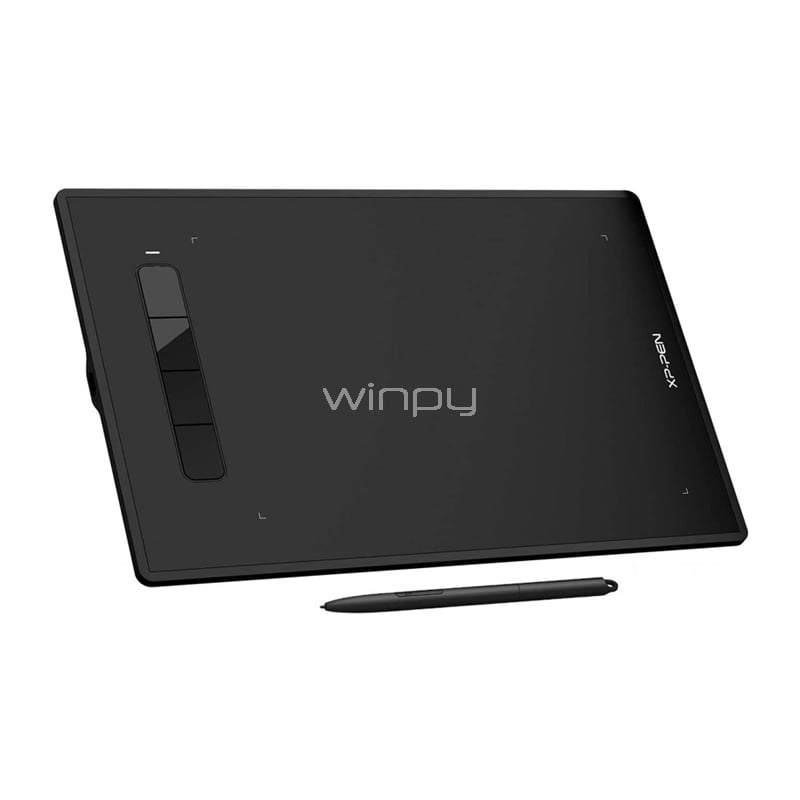 Tableta Digitalizadora XP-Pen Star G960S Plus (Lápiz, Borrador Digital, Negro)