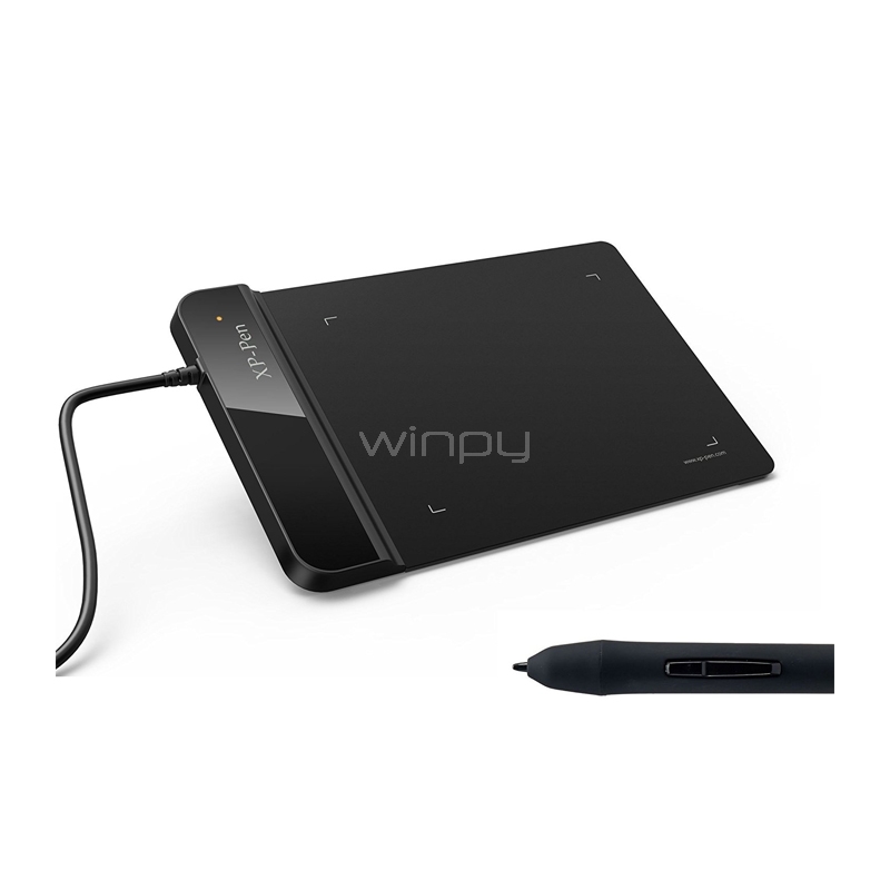 Tableta Digitalizadora XP-Pen Star G430S (Lápiz, Puntas de Repuesto, Negro)