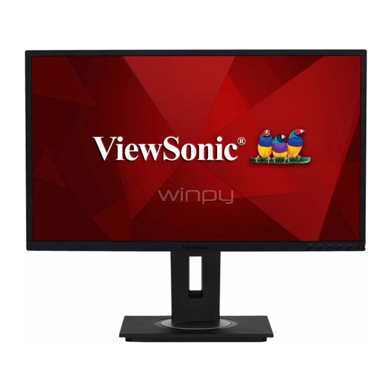 Monitor Viewsonic VG2748 de 27“ (SuperClear IPS, Full HD, DP+HDMI+VGA+USB)