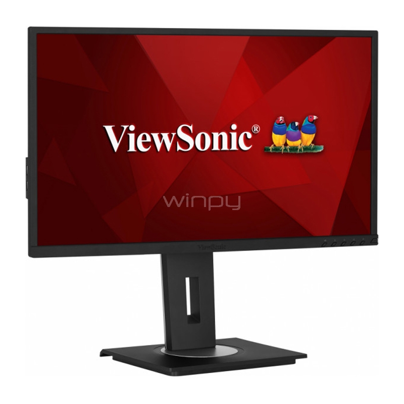 Monitor Viewsonic VG2748 de 27“ (SuperClear IPS, Full HD, DP+HDMI+VGA+USB)