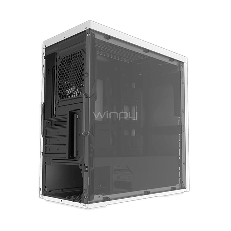 Gabinete Gamemax Expedition H605 (MicroATX, Ventana Acrílica, Blanco)