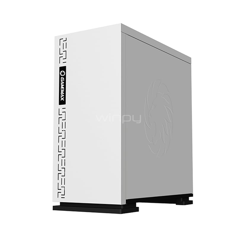 Gabinete Gamemax Expedition H605 (MicroATX, Ventana Acrílica, Blanco)
