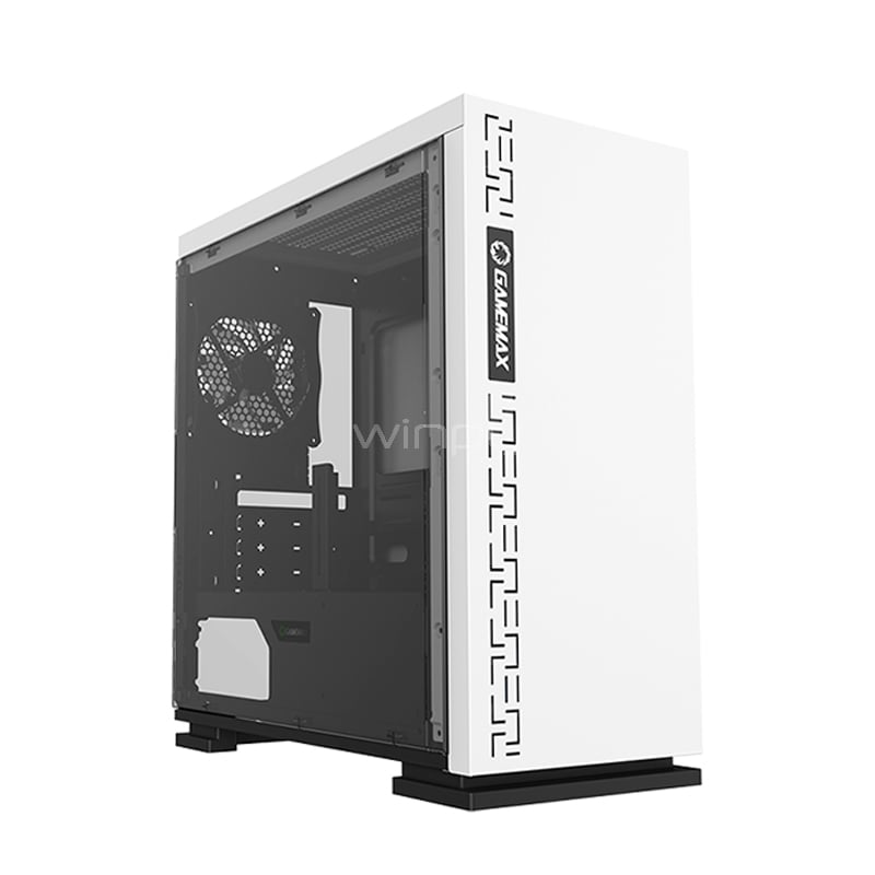Gabinete Gamemax Expedition H605 (MicroATX, Ventana Acrílica, Blanco)