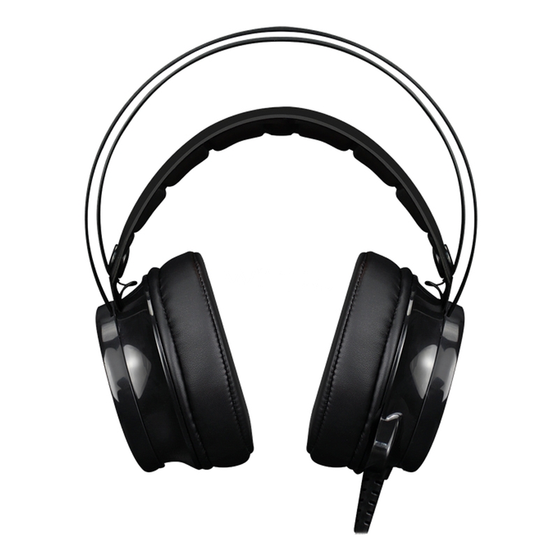 Audífonos Gamer GameMax G200 PRO (Jack 3.5mm, USB, RGB, Negro)