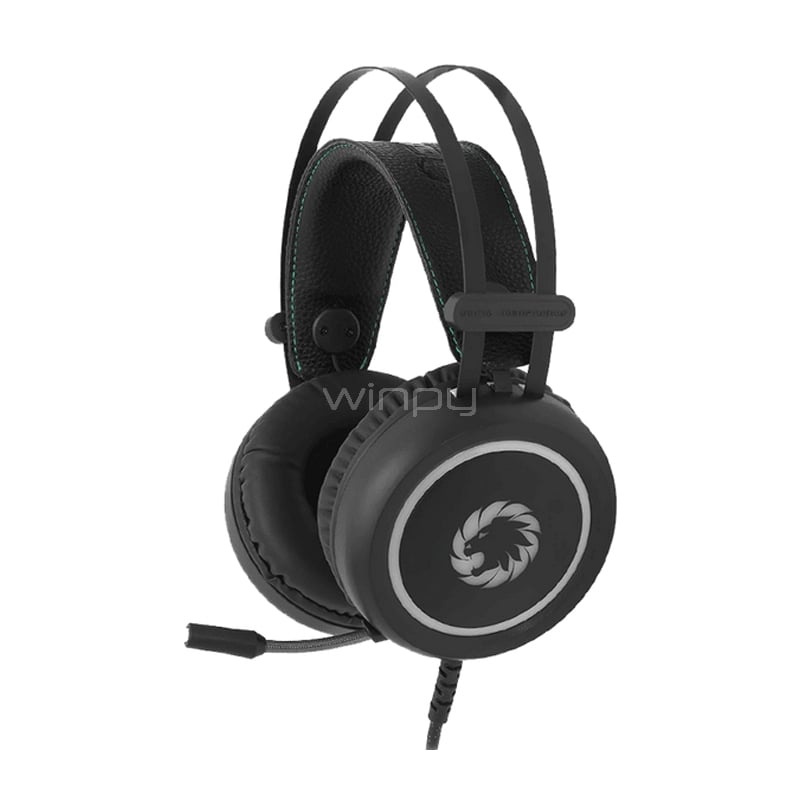 Audífonos Gamer GameMax HG3500 RGB (Sonido 7.1, USB, Negro)