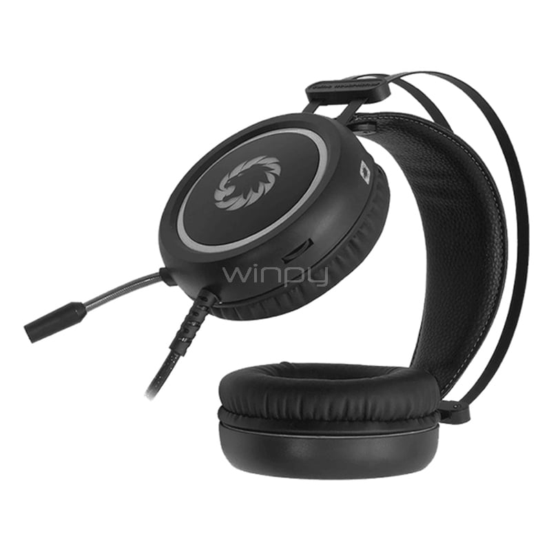 Audífonos Gamer GameMax HG3500 RGB (Sonido 7.1, USB, Negro)