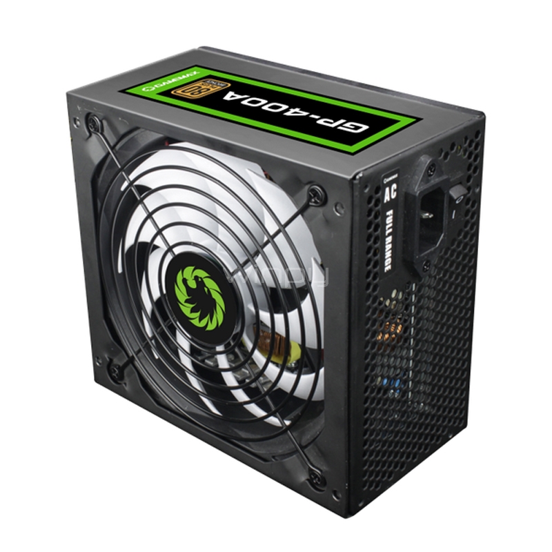 Fuente de Poder Generica GP-400A de 400 Watts (Certificada 80+ Bronze, ATX)