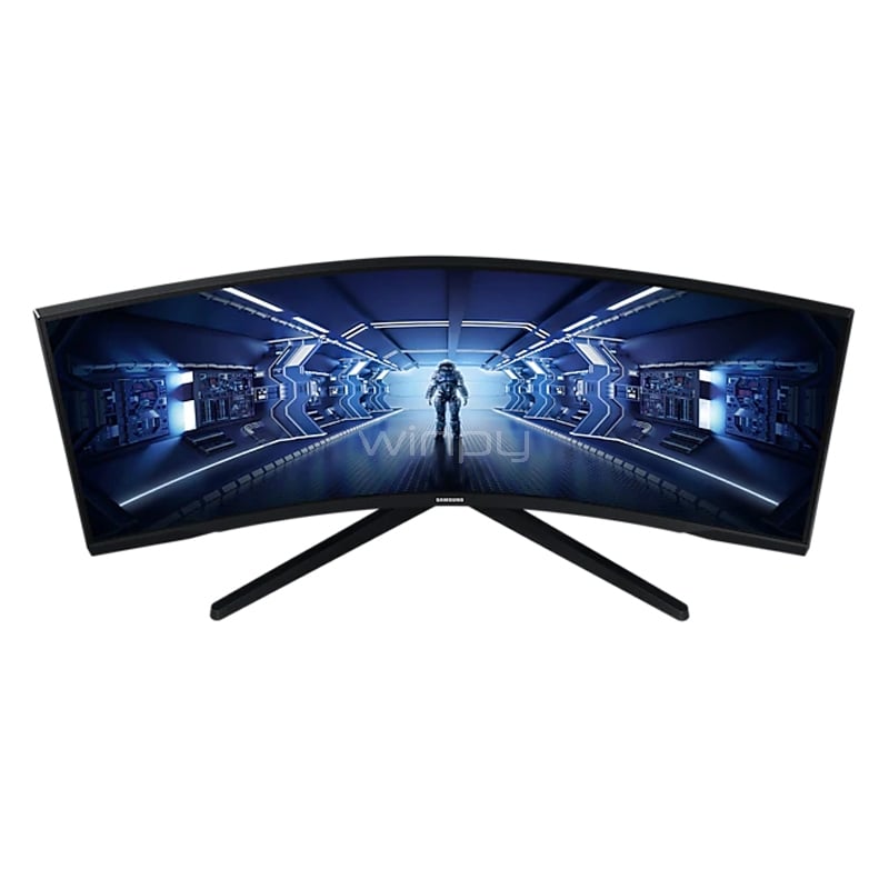 Monitor Gamer Samsung Odyssey G5 Curvo de 34“ (VA, WQHD, 165Hz, 1ms, HDR10, DP+HDMI, FreeSync, VESA)