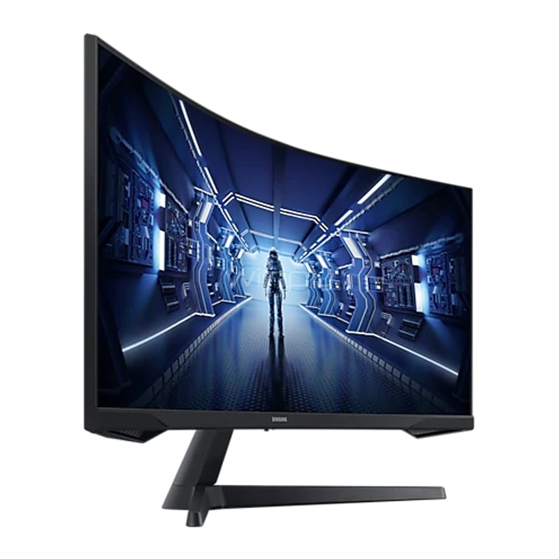 Monitor Gamer Samsung Odyssey G5 Curvo de 34“ (VA, WQHD, 165Hz, 1ms, HDR10, DP+HDMI, FreeSync, VESA)