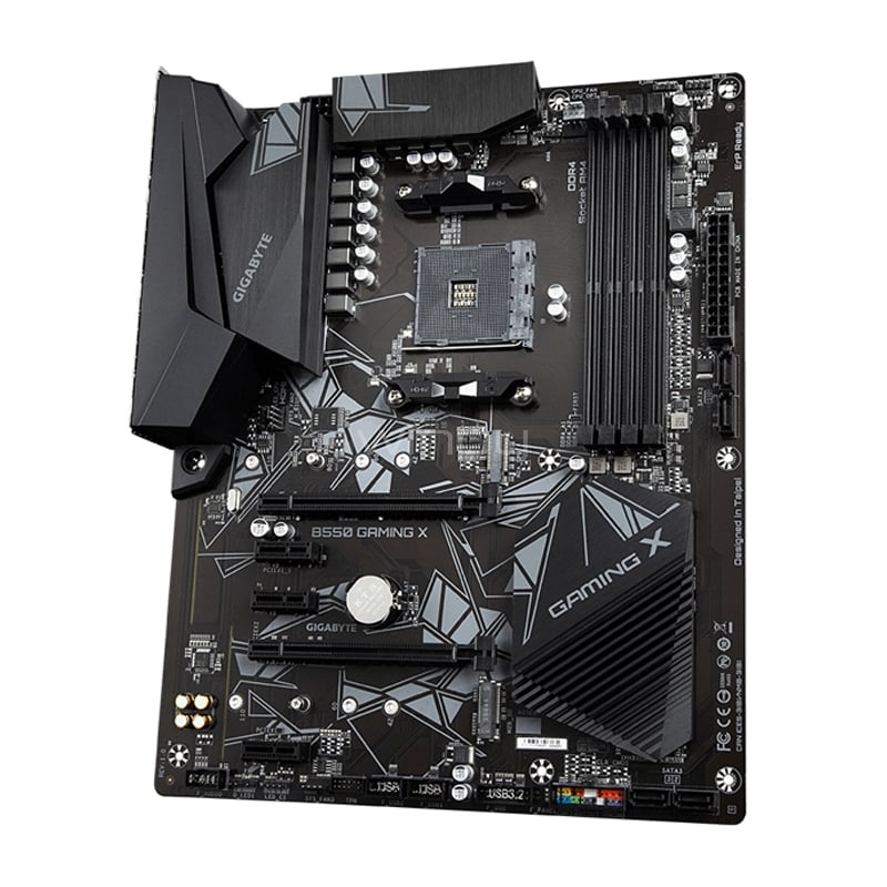 Placa Madre Gigabyte B550 GAMING X (AM4, DDR4, 2133/4400 MHz, M.2, RGB, ATX)