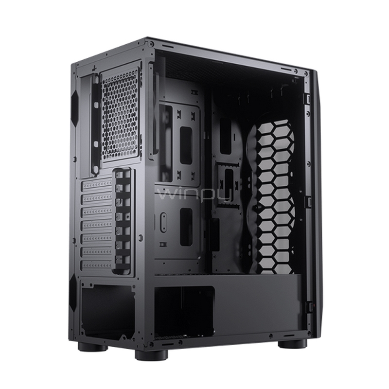 Gabinete Cougar MX410 (ATX, Ventana Acrílica, Sin Fuente, Negro)