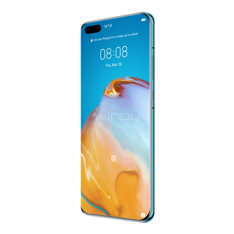 Celular Huawei P40 Pro de 6.58“ (Kirin 990 5G, 8GB RAM, 256GB Internos, Android 10, Azul)