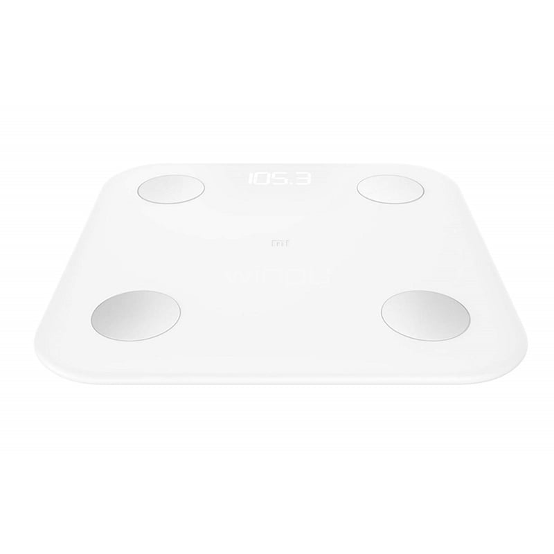 Balanza Pesa Inteligente Xiaomi Mi Body Composition Scale 2 (Bluetooth, Blanco)