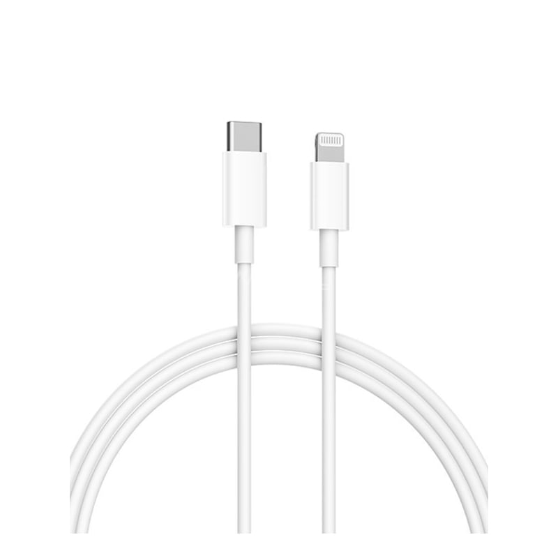 Cable Xiaomi Mi de USB-C a Lightning (1 Metro, Blanco)