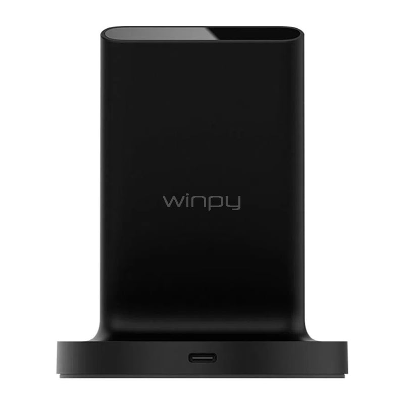Cargador Xiaomi Mi Wireless Charging Stand de 20W (Inalámbrico, Negro)