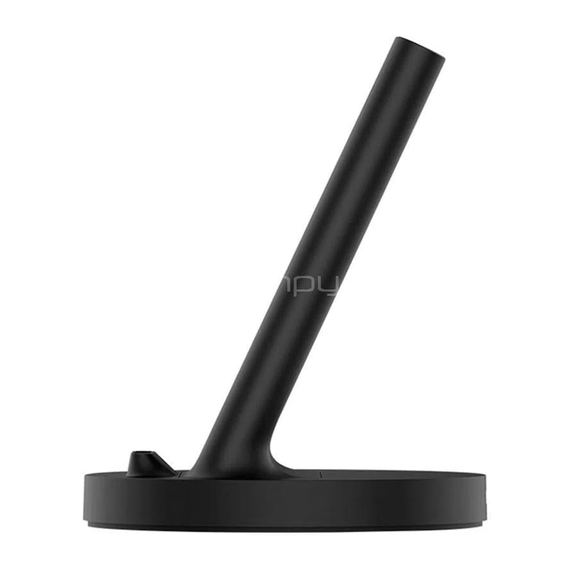 Cargador Xiaomi Mi Wireless Charging Stand de 20W (Inalámbrico, Negro)