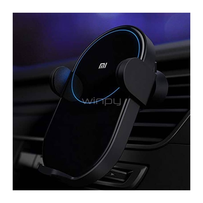 Cargador para Auto Xiaomi Mi Car Charger de 20W (Carga QI, Negro)