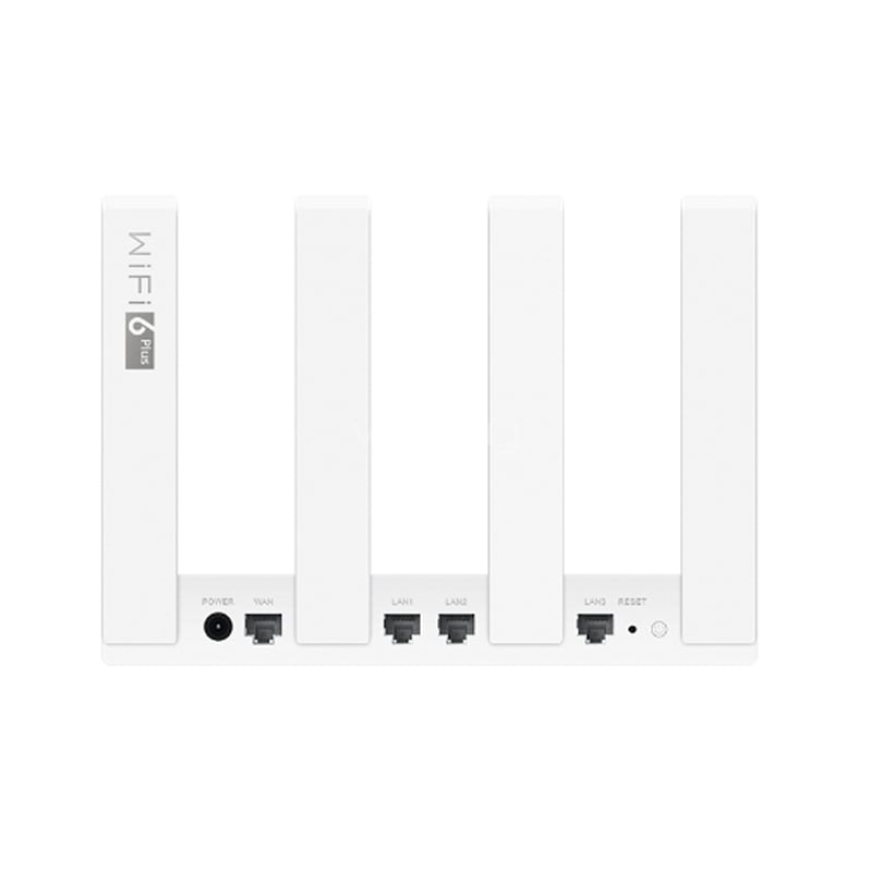 Router Huawei WiFi AX3 Quad Core (Wi-Fi 6 Plus, 5 GHz, LAN x 3, WAN, Blanco)