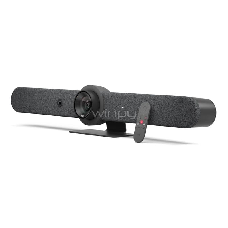Barra para Videoconferencias Logitech Rally Bar (4K, HDMI, USB-C, Grafito)
