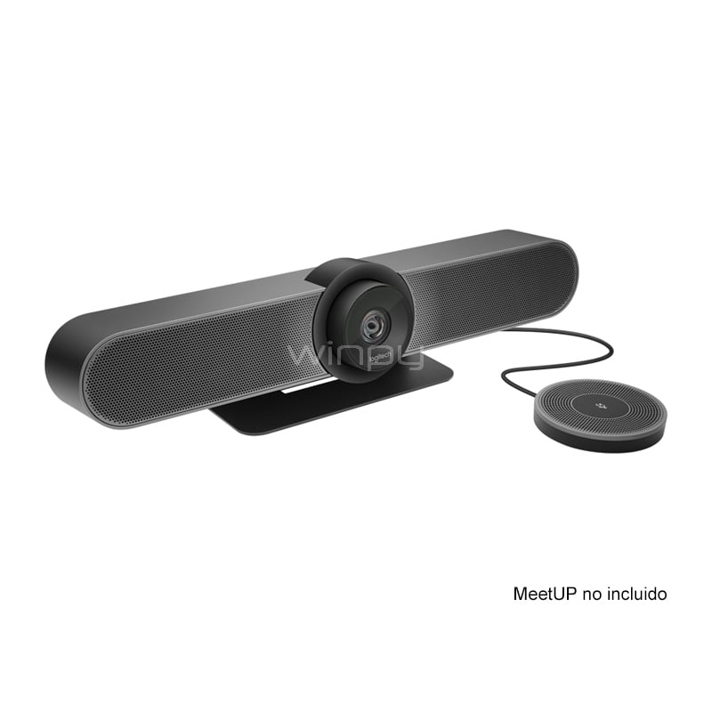 Micrófono de Expansión Logitech para MeetUP (Radio de 4.2 Metros, Negro)