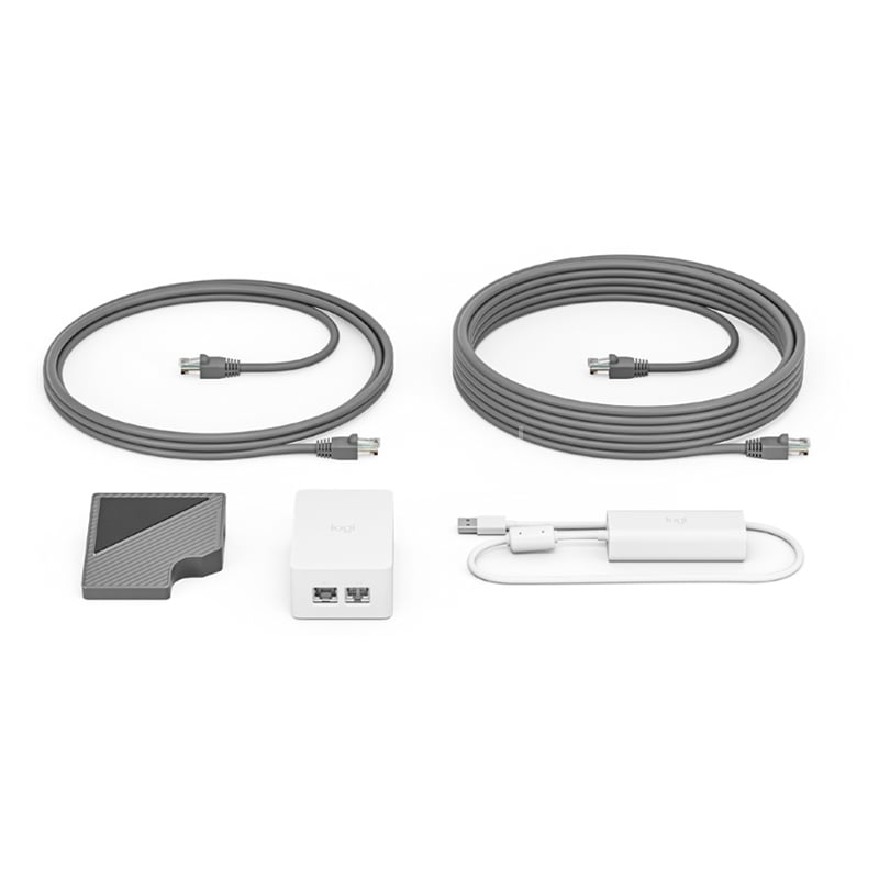 Kit Logitech Cat5e para Tap (40 Metros, Gris)