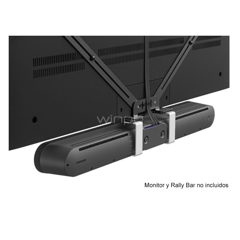 Pieza de Montaje Logitech para Rally Bar (Negro)
