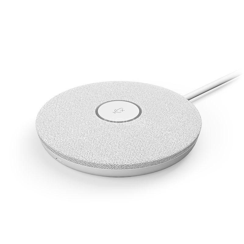 Micrófono Logitech Rally Mic Pod (Radio de 4.5 Metros, Blanco)