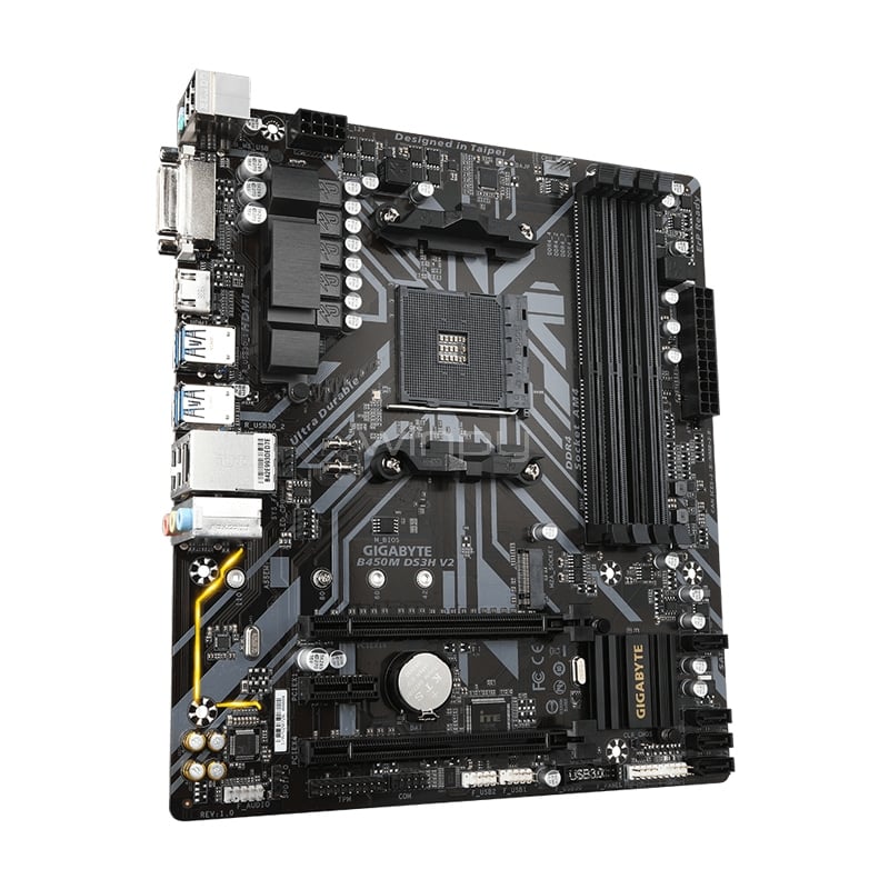 Gigabyte b450m sales ds3h tamaño
