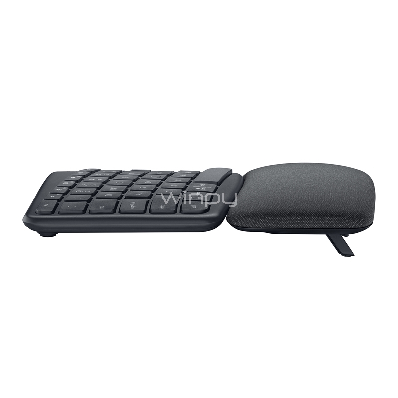 Teclado Logitech Ergo K860 (RF Wireless + Bluetooth, Negro)