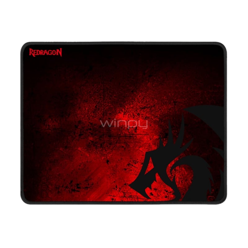 Kit Gamer Redragon Mouse M601+ MousePad (Receptor USB, 2400dpi, Negro/Rojo)