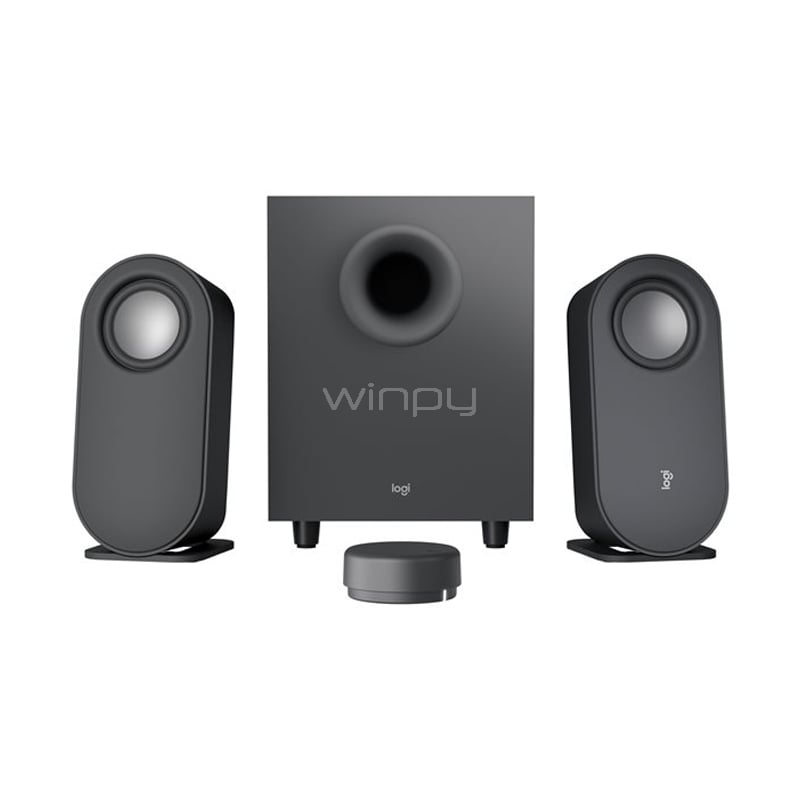 Parlantes y Subwoofer Logitech Z407 de 40watts (Bluetooth+Jack 3.5mm, Gris)