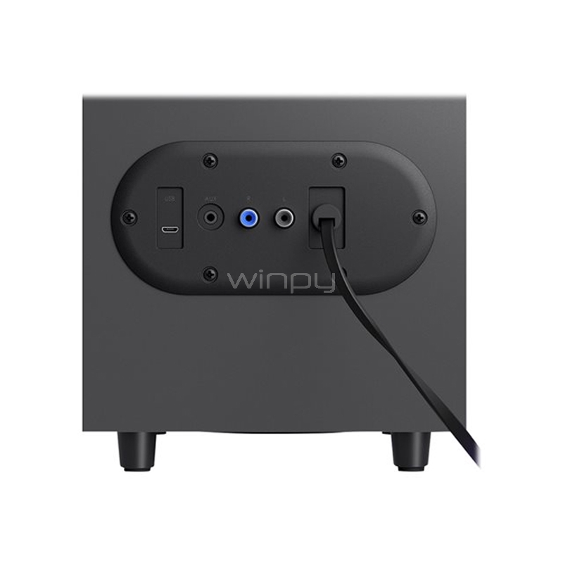 Parlantes y Subwoofer Logitech Z407 de 40watts (Bluetooth+Jack 3.5mm, Gris)
