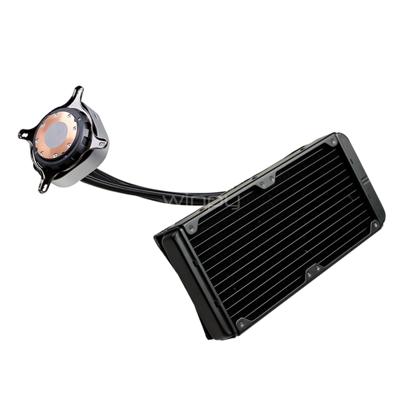 Refrigeración Líquida EVGA CLC 240 CPU Cooler (2x FX12 120mm, PWM, RGB)