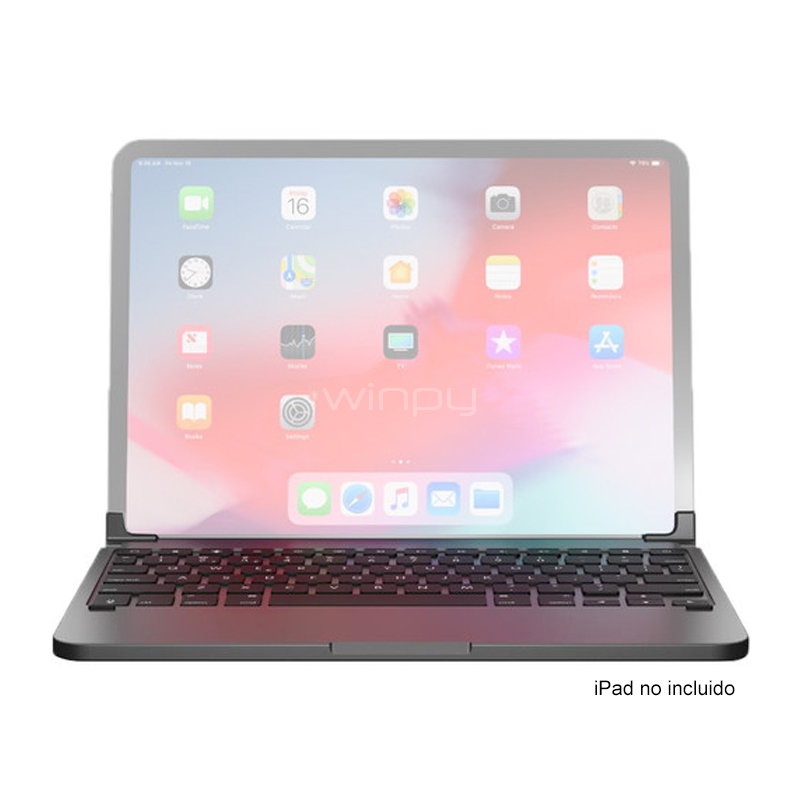 Teclado Brydge Aluminio para iPad 11 (Bluetooth, Space Gray)