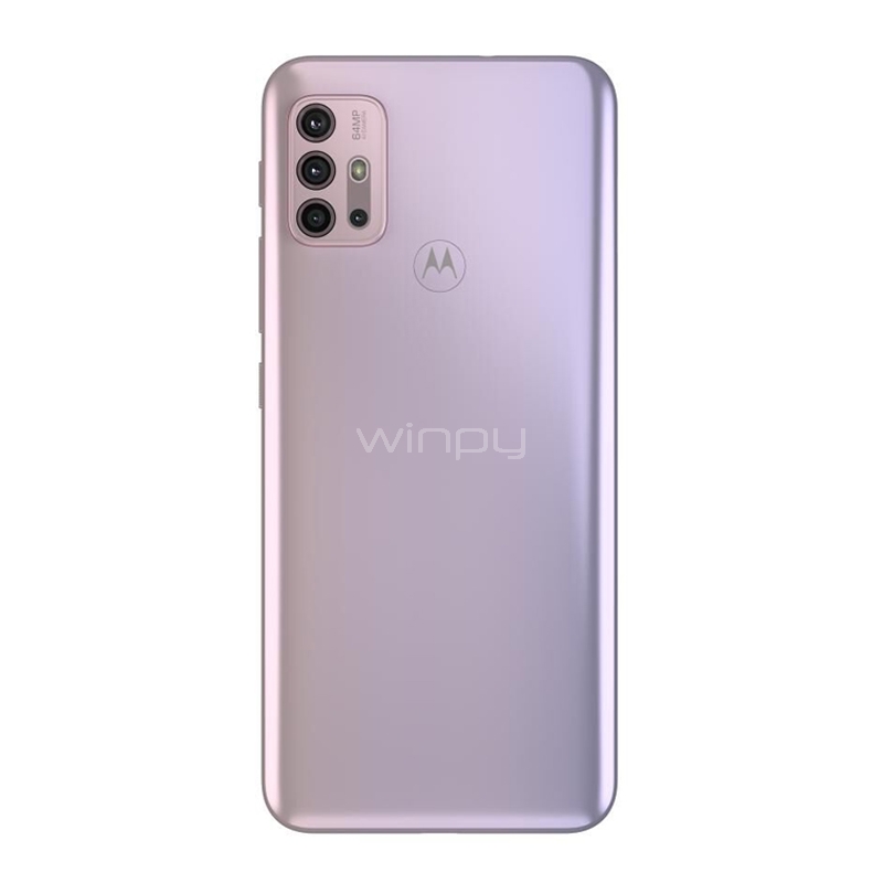 Celular Motorola G30 de 6.5“ (OctaCore, 4GB RAM, 128GB Internos, Pastel Lilac)