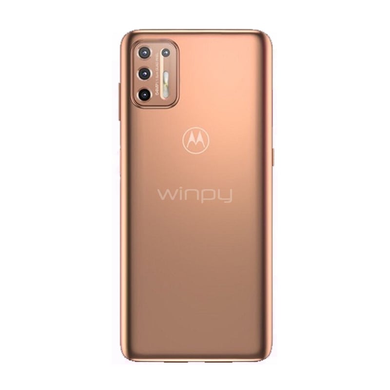 Celular Motorola Moto G9 Plus de 6.8“ (OctaCore, 4GB RAM, 128GB Internos, Champagne Rose)