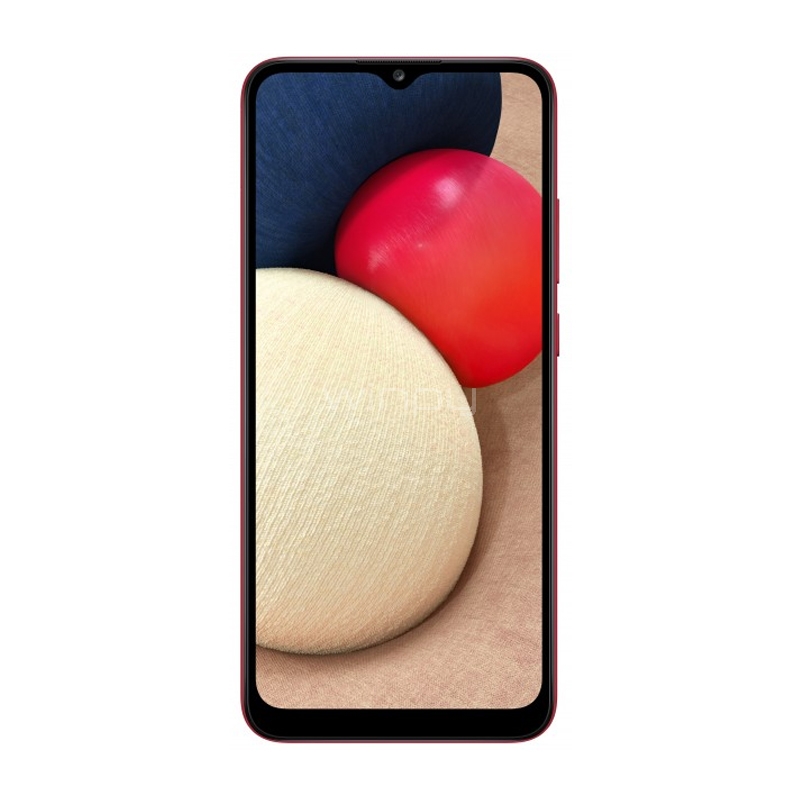 Celular Samsung Galaxy A02s de 6.5“ (OctaCore, 3GB RAM, 32GB Internos, Rojo)