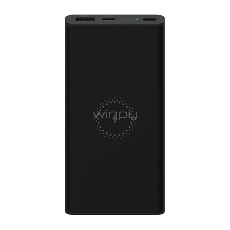Batería Externa Xiaomi Mi de 10.000mAh, Carga Rápida, 18 Watts, Negro
