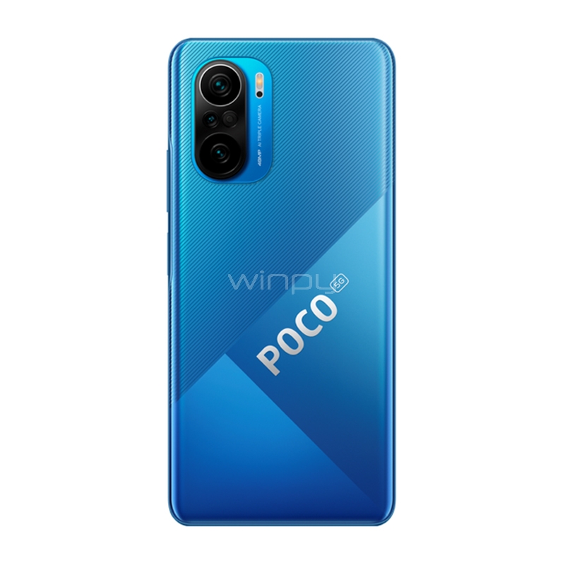 Celular Xiaomi Poco F3 de 6.6“ (OctaCore, 6GB RAM, 128GB Internos, Deep Ocean Blue)