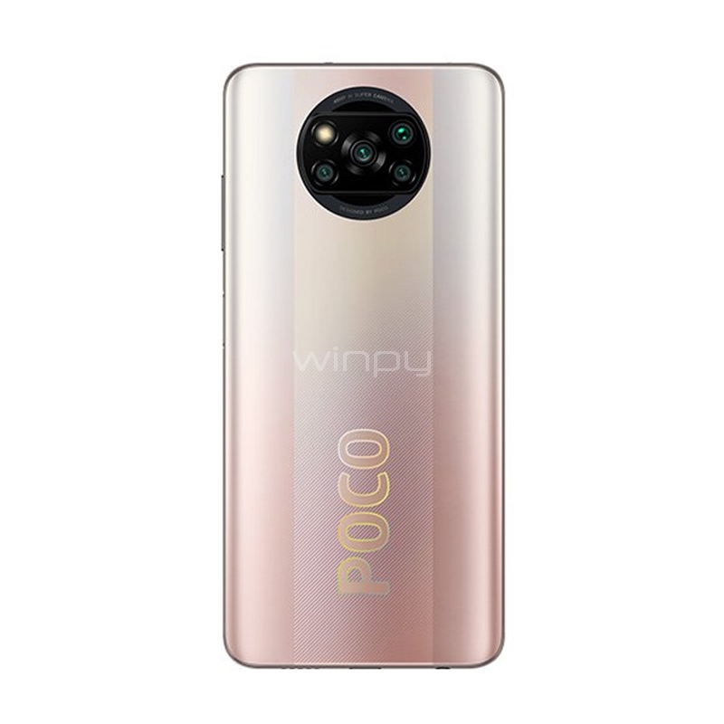 Celular Xiaomi Poco X3 Pro de 6.67“ (OctaCore, 8GB RAM, 256GB Internos, Metal Bronze)