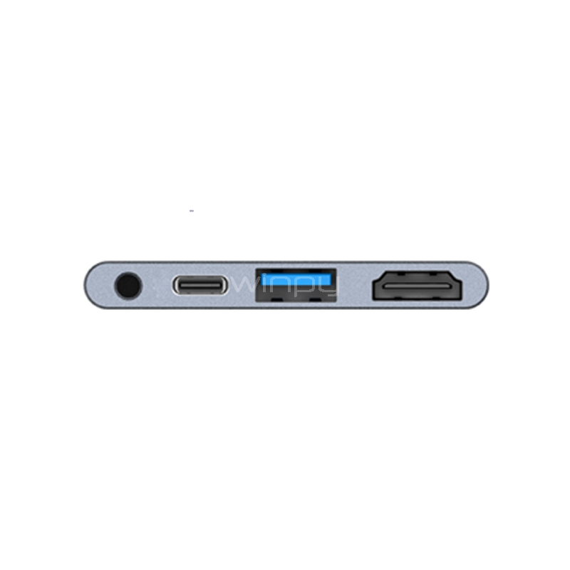 Hub Adam Elements CASA Hub i4 para iPad Pro con USB-C (USB 3.1, Negro)