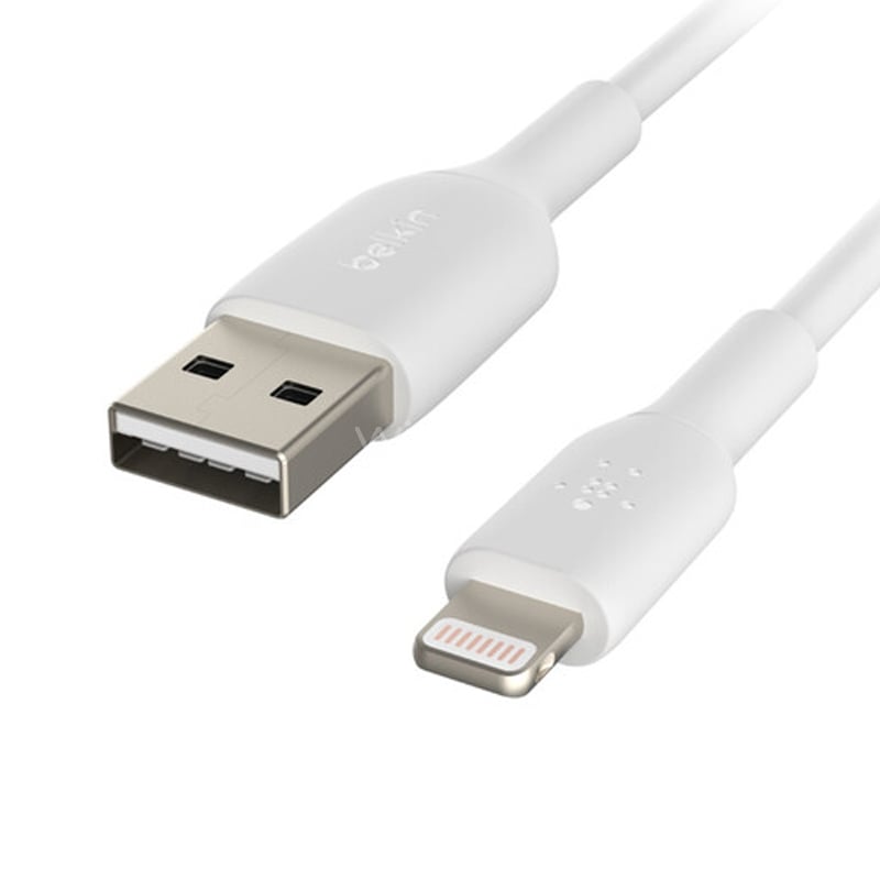 Cable Belkin Boost Charge de Lighning a USB-A (3.0 Metros, Blanco)