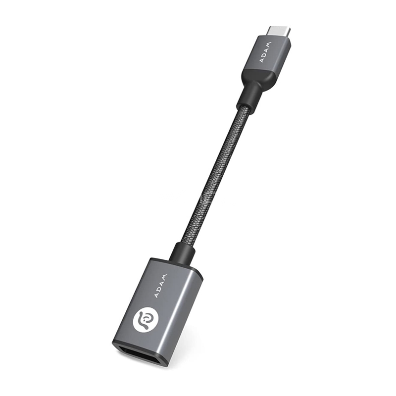 Adaptador CASA F13 de USB-C a USB-A Hembra (Gris)