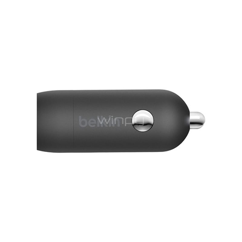 Cargador para Auto Belkin de 20W + Cable Lightning (Negro)