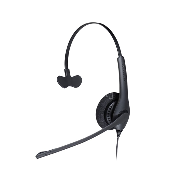 Audífono Jabra Monoaural BIZ 1500 Mono QD (Alámbrico, Negro)