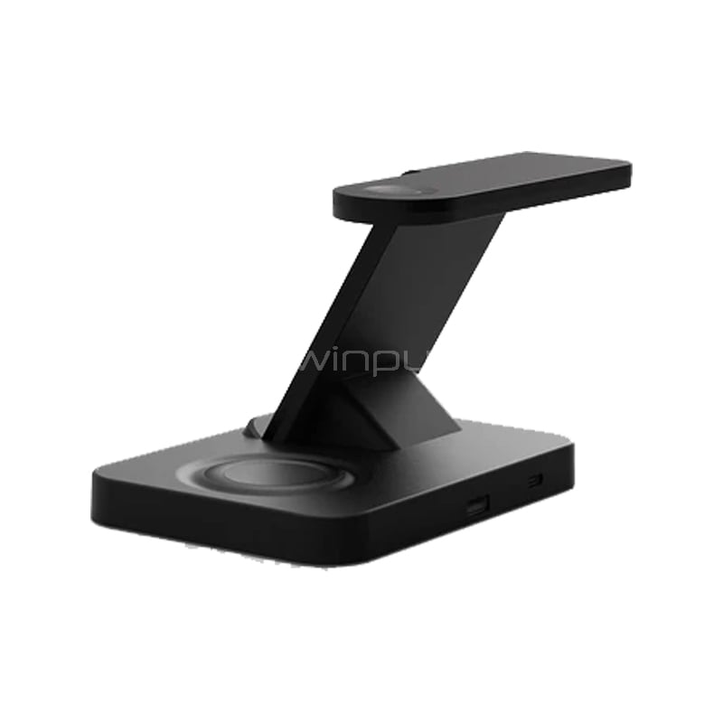 Base de Carga Dusted Inalámbrica para Smartphone/Audífonos/Smartwatch Samsung (Negro)