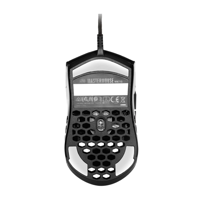 Mouse Gamer Cooler Master MM710 (16.000dpi, 53 Gramos, Black Glossy)