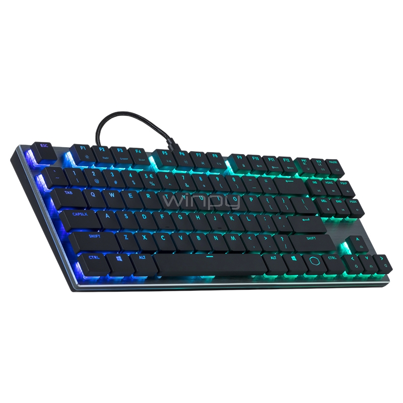 Teclado Mecánico Cooler Master SK630 (Cherry MX Low-Profile, RGB, USB, Inglés)